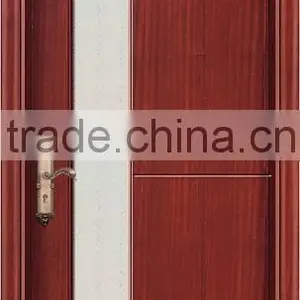 Solid Wooden Exterior Door Solid Wooden Gate Solid Wooden Glass Door thumbnail-1