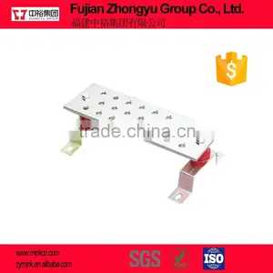 High Pure Lightning Arrester Bracket and Tinned Coated Copper Bus Grounding Bar thumbnail-1