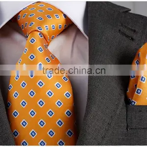 Hankky Porduction, , Necktie With Pocket Square, Neck Tie, Corbata, Gravate, Krawatte, Cravatta, Fashion Tie thumbnail-1