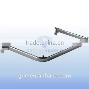 High Quality Metal Hangrail/cloth Hanger Bar for Slotted Channel thumbnail-1