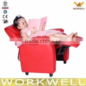 Workwell Geniues pu Leather Children Recliner Sofa With Wood and Steel Frame Kw-Cs09 thumbnail-1