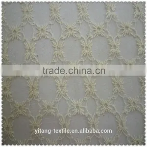 Cotton Thread Embroidered Fabric thumbnail-1