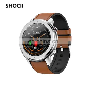 2022 Round Screen Heart Rate Blood Pressure F12 Men Smart Watch Full Round Screen Touch Blood Pressure Smart Watch thumbnail-3