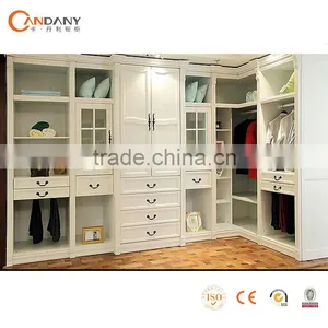 Open Style Solid Wood Wardrobe, Aluminium Wardrobe thumbnail-1