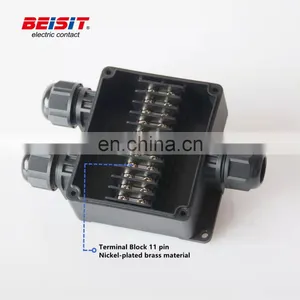 Electronic Control Box IP67 With Terminal Block And Cable Gland Assembly For Power Control System thumbnail-5