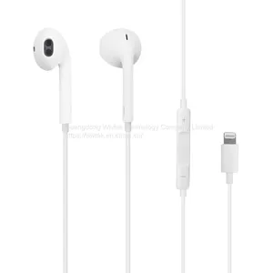 Lightning Earphone for Smart Phones Wired Headphones thumbnail-1