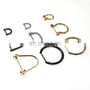 Detachable Handbag Leather Shoulder Hand Bag Purse Strap Belt Screw Metal D Ring Buckle thumbnail-5