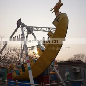 Hot Sale Outdoor Amusement Pirate Ships Mechanical Viking Boat Ship Rides for Sale thumbnail-4