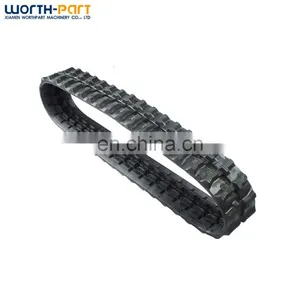 Mini Excavator Rubber Crawler Track 300X109X41 Robot Rubber Track System thumbnail-4
