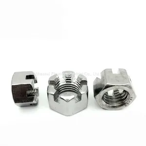 Hexagon Slotted Nuts and Castle Nuts With Metric Coarse and Fine Thread thumbnail-3