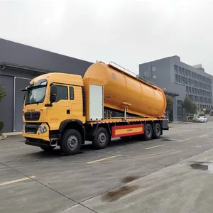Exported to Uganda, the Dongfeng Tianlong Front, Rear, and 8-33 Square Cleaning and Suction Trucks Are Sold Directly From the Factory thumbnail-5