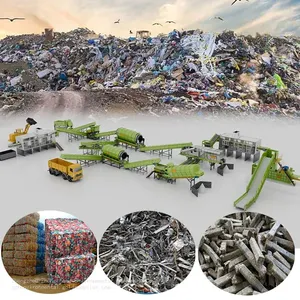 ZhengZhou ZhongCheng Environmental Equipment Waste Screening Machine Automatic MSW Sorting Line Municipal Solid Waste Sorting Line thumbnail-3