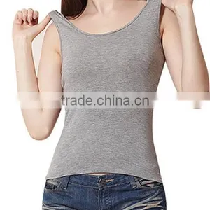 2014 Custom Sex Style Tank Top for Women /vest for Ladies From China Garment Factory thumbnail-3