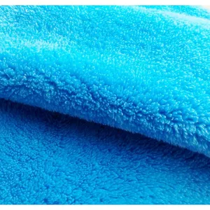 100% Polyester Back Side Brushed Shu Velveteen Faux Fur Sherpa Fleece Fabric‌ thumbnail-2