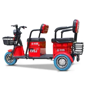 Electric Tricycle 60v 800w Bike Other Motorized Cargo Trike 3 Wheel Family Child Bike Prices Motorcycle Holland Adult thumbnail-3
