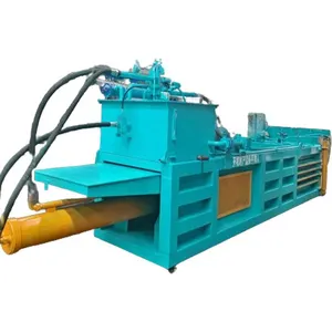 Hot Selling Mini Hydraulic Balers Automatic Grade for Waste Paper Carton Cardboard Scrap Metal-Belt Packaging Type thumbnail-1