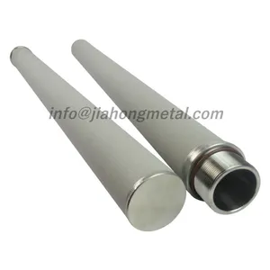0.2 Micron 0.5 1 2 3 5 10 15 25 Micron Sintered Powder Inconel/Monel/Stainless Steel/Titanium Porous Tube thumbnail-2
