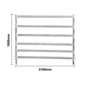 Hot Dip Galvanized Livestock Corral Fence for Cattle Handling System thumbnail-3