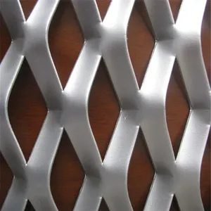 Galvanized Steel Diamond Expanded Metal Mesh 0.5-14mm Thickness for Flooring & Railing thumbnail-2