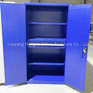 5S Workshop Tool Cabinet for Vocational Training Centers — Lockable Steel Floor Cabinet 1800mm thumbnail-4