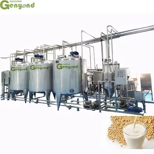 Small Soymilk Production Line Automatic Soybean Milk Production Line thumbnail-2