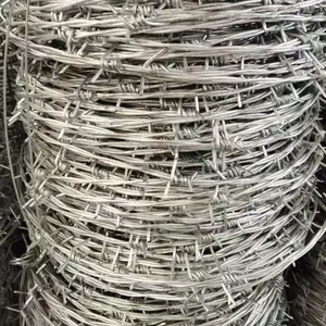 Galvanized Barbed Wire Mesh for Agricultural and Livestock Fencing for Protective Construction thumbnail-4