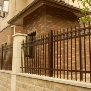High Quality Decorative Wrought Iron Fence Panel for Residential and Commercial Use thumbnail-2