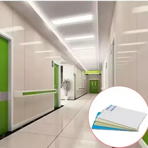 FRP Panel Sheet With PP Honeycomb Core Fiberglass Reinforced Plastic Composite Materials China Made GRP Matt FRP Panel thumbnail-1