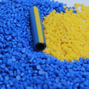 Matte PVC Granules Flame-Resistant Standard PVC Compound Particles Pressure Resistant for Gas Hose Modified PVC thumbnail-2