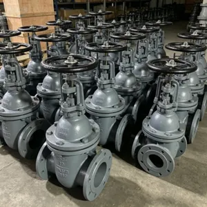 Flanged DIN 3352 Gate Valve in 316 Stainless Steel, Full Port, PN25 Rated thumbnail-2