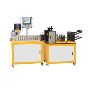 Laboratory Cast Film Extrusion Line for PP PE Polymer Film Development Testing and Research thumbnail-1