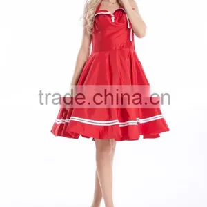Bestdress Audrey Vintage Black 1950's Swing Wholesale Pin up Vintage Rockabilly Retro Dresses thumbnail-5