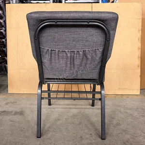Modern Iron Stackable Theater & Church Chairs for Commercial Events Hotels Gyms-Wholesale Strong & Comfortable thumbnail-4