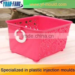 China Taizhou OEM Custom Low Price High Quality Injection Turnover Crates Moulds/fruit Crate Injection Moulding thumbnail-3