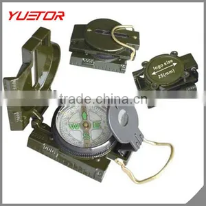 YUETOR Brand Aluminium Military Survival Compass With 1:25000m Map Scale thumbnail-2