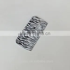 Hot Selling Zebra Pattened Horse Mane Tail Comb for Grooming thumbnail-1