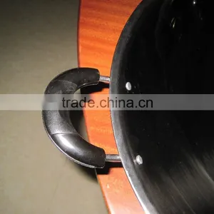 Luxury Chinese Style Kitchen Appliances Induction Stainless Steel Wok Pan With Both Handles thumbnail-4