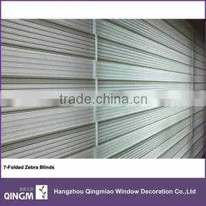 Manufacture 100% Polyester Material Roller Type Pleated Zebra Blind Fabric thumbnail-2
