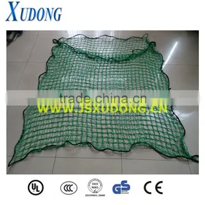 PP Green Knotless Trailer Cargo Net thumbnail-4