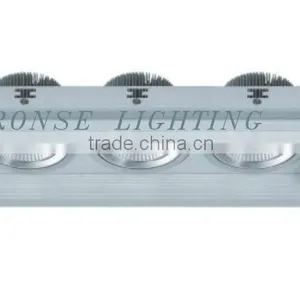 Ronse Three Heads Led Grille Lighting Silver Housing CRI80 for Office(RS-2112A-3) thumbnail-1