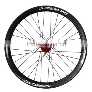 Full Carbon 26er Fat Bike Wheels ,65mm Width Clincher Wheels thumbnail-5