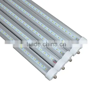 LED TUBE 8ft 2.4m 45W Single Pin FA8 or R17D Replace Existing Fluorescent Fixture Milky Clear Cover Quality Choice thumbnail-5