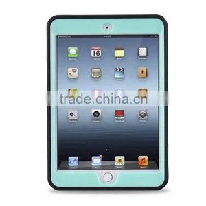Heavy Duty TPU PC Full Protective Cover For IPad Mini 1/2/3 Armor Hybrid Robot Design Shockproof Case For IPad Mini 123 TB-0266 thumbnail-4