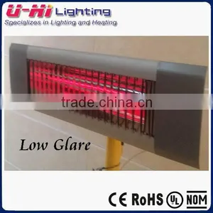 Infrared Quartz Heater Electric Heater Wall Mounted,infrared Patio Heater Low Glare Waterproof 1000w 1500w thumbnail-1