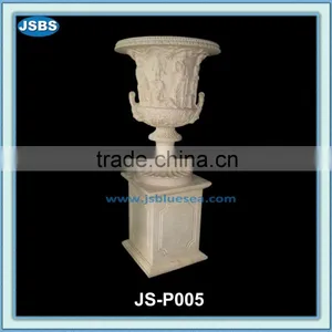 Natural Stone Carved Classical Planter thumbnail-1