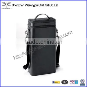 2015 New Design Promotion Pretty PU Leather Wine Bottle Holder thumbnail-1