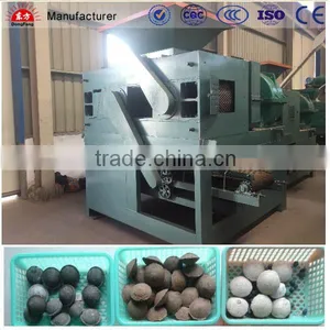 Double Roller Chromium Mineral Powder Briquette Making Machine thumbnail-2
