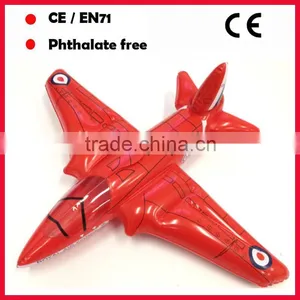 PVC Inflatable Fighter Planes Toys With Red Color for Promotion thumbnail-1