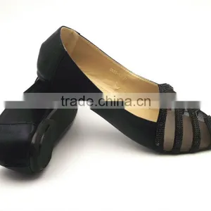 2016 Hot Sell Popular Comfortable Diamond Flat Shoes Women Shoes in Stock thumbnail-2