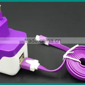 2015 New Design Dual USB Charger 2 Port Usb Charger Colorful 2 Usb Charger Good Quality Usb Charger for Wholesale thumbnail-1